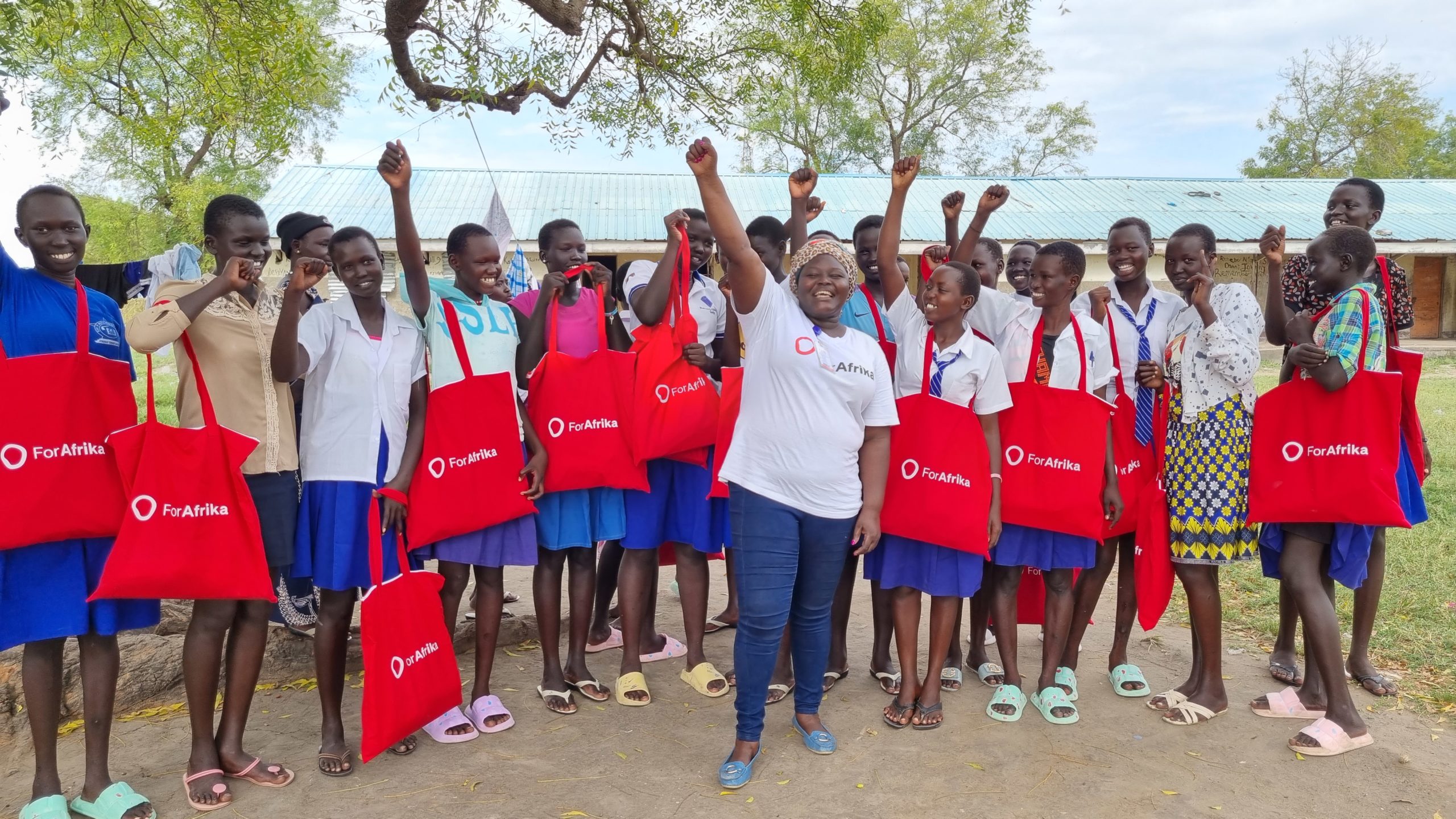 Wasser und Menstruationshygiene Südsudan